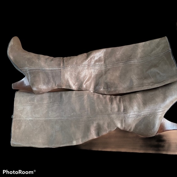 Frye Dannika Piped Cuffed Boots CONVERTIBL… - Picture 3 of 13